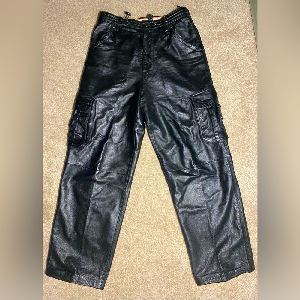 M Julian Wilson’s The Leather Expert Cowhide Pants